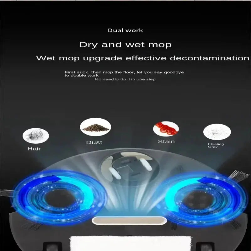 Smart Sweeping Floor Robot Ultra Quiet Vacuum Cleaner - OurLum.com