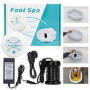 Detoxifying Ion Foot Bath Machine Electric Foot Massage Vibration Deep Cleansing Relax Plantar Muscles Boost Vitality Family Spa