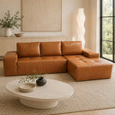 Leather Living Room Sofa