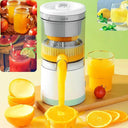 Portable Electric Juicer Wireless USB Rechargeable Lemon Squeezer