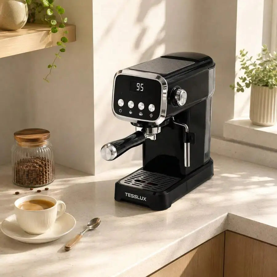Semi Automatic Espresso Machine, Compact Espresso Maker — product view 1