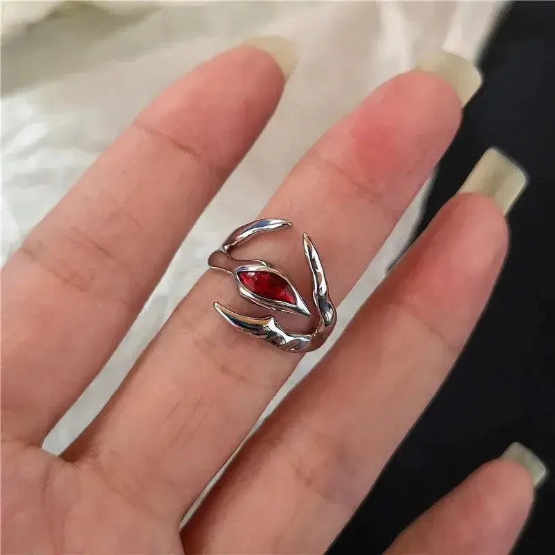 Bold Centerpiece Ring for Gothic Fashion — product view 18
