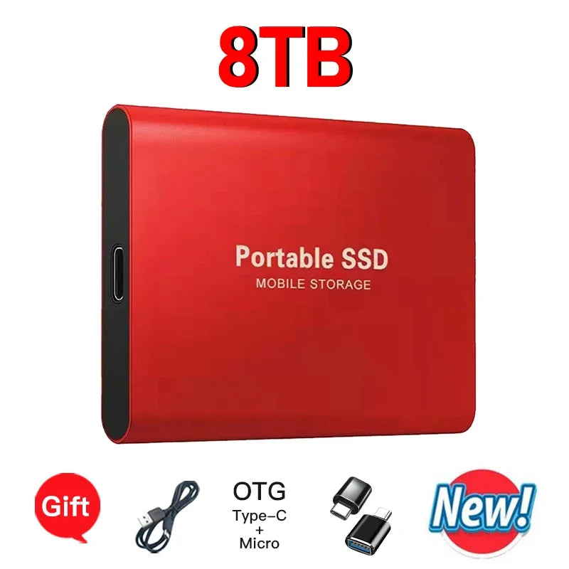 USB Computer External SSD Drive