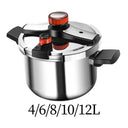 Pressure Cooker with Secure Lock Fast Heating for Meals