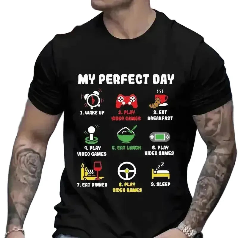 Gamer Tee for Men Breathable Comfort Fit — 240303-8-2-2