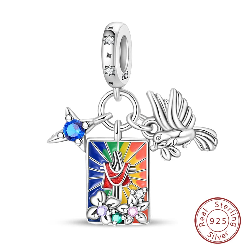 Sterling Silver Charm Beads Classic