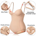 Sculpting Women's Bodysuit Shapewear with Built-in Bra & Tummy Control