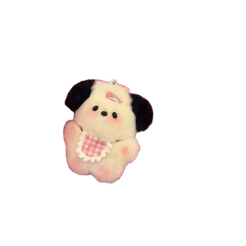 Cuddly Puppy Plush Keychain for Bags — product view 1