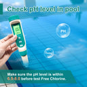 Water Quality Tester Pen Meter for Pools, Drinking Water
