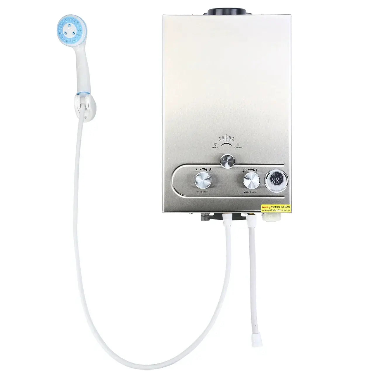 Propane LPG Tankless Water Heater 6L Camping Kit Portable