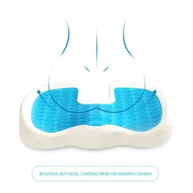 Orthopedic Memory Foam Coccyx Gel Seat Cushion Pain Relief