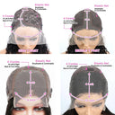 Short Bob Deep Curly Lace Front Human Hair Wig HD Transparent