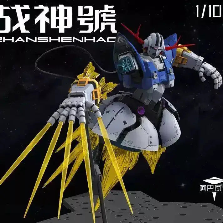 ABAWAKONG Msn 02 Zeong MG 1:100 RG Enlarged Version Assembly Model Kits Plastic Skeleton Anime Action Figure Robot Hobby Gifts