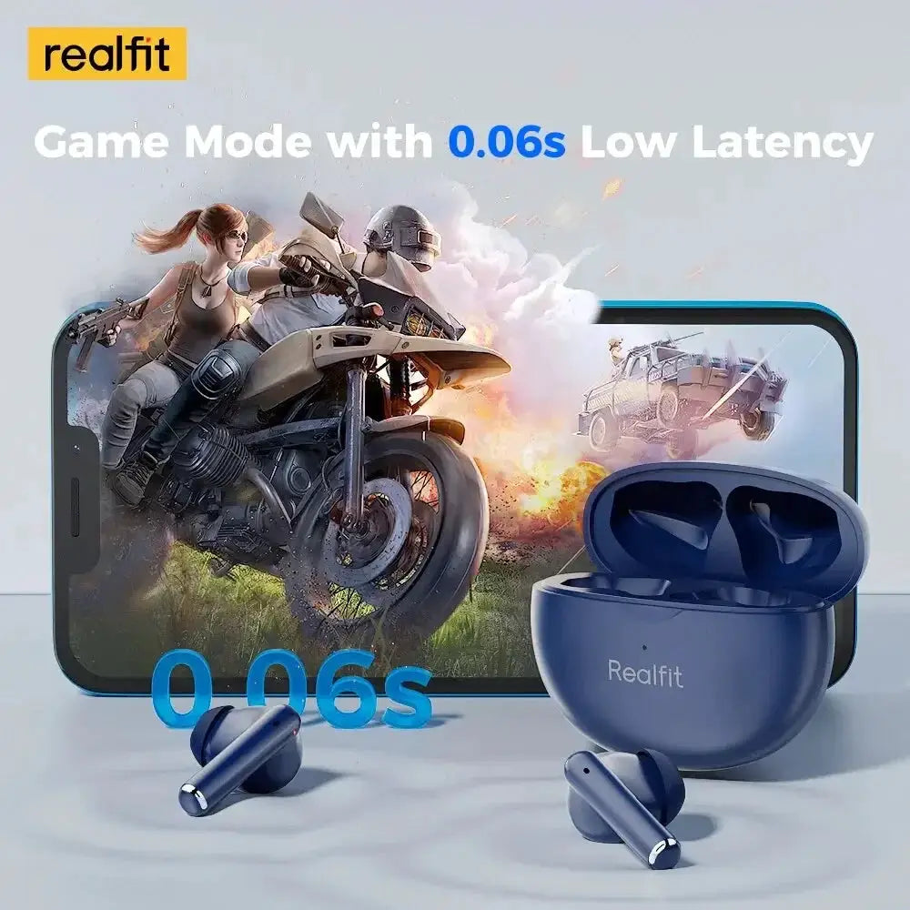 Realfit F2 Pro ANC Wireless Earbuds With Noise Cancellation