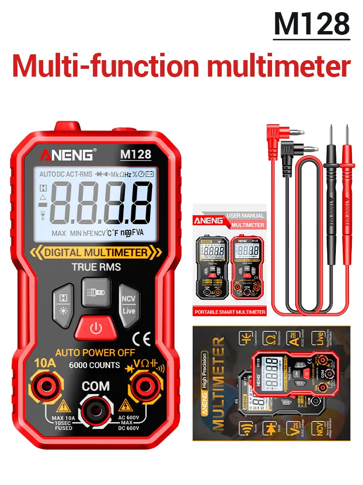 Digital Automatic Multimeter Tester Count