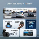 70mai A810 Lite 4K HDR Dash Cam WiFi
