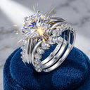 Luxury Moissanite Engagement Ring