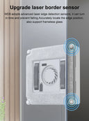 ABIR WD8 Robot Window Vacuum Cleaner With Dual Water Spray