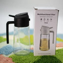 2in1 500ml Glass Oil Sprayer Bottle for BBQ Kitchen Tools