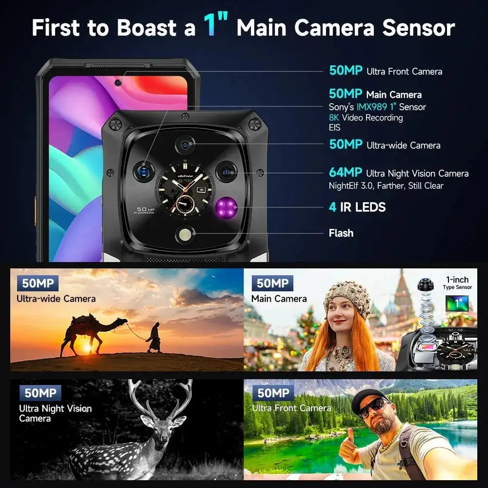 Ulefone Pro Rugged Phone — product view 3