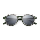 ZENOTTIC Vintage Steampunk Clip-On Sunglasses for All Styles