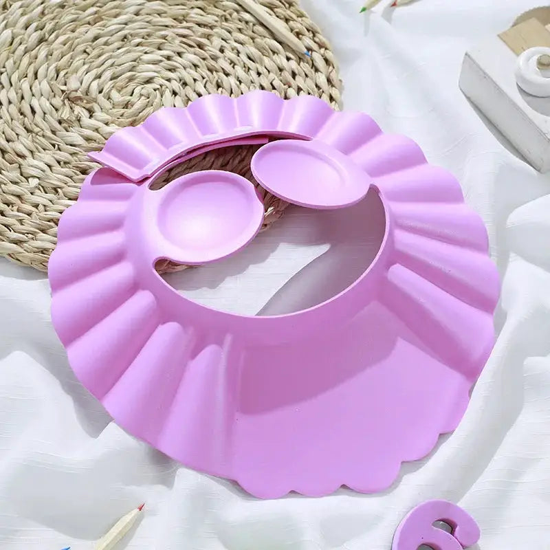 Baby Shower Cap - Adjustable Ear Protection Hat -  product image