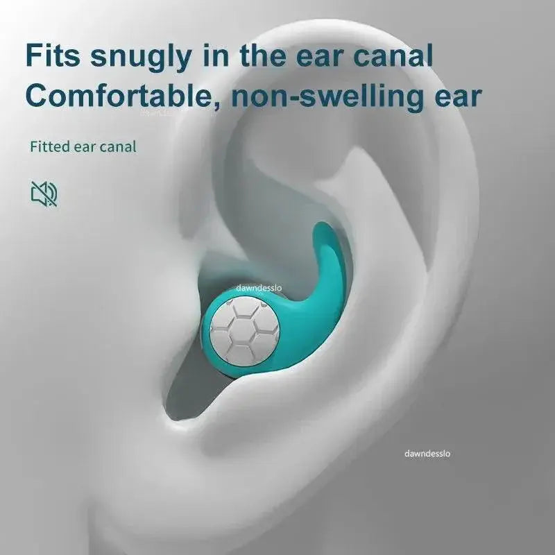 SilentGuard Silicone Earplugs Sleep Swimming Noise Blocker