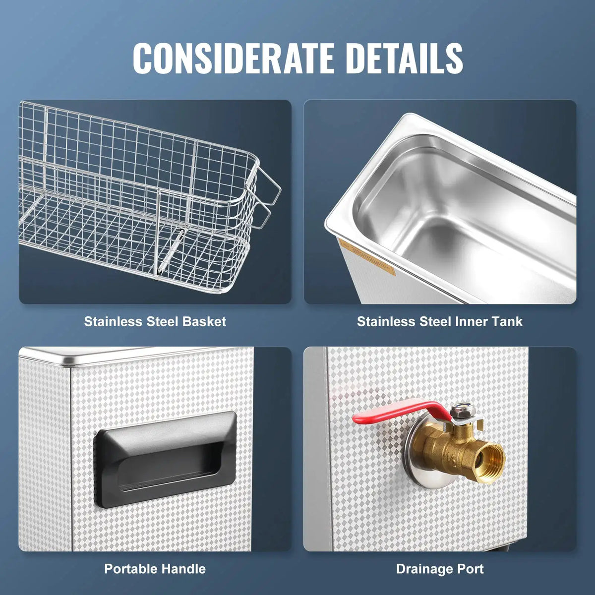 SucceBuy Ultrasonic Cleaner Professional Ultrasound Cleaning — product view 5