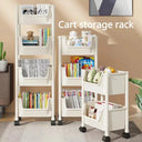 Space Saving Trolley Bookshelf For Home