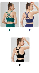 Breathable Sports Bra for Yoga Workouts