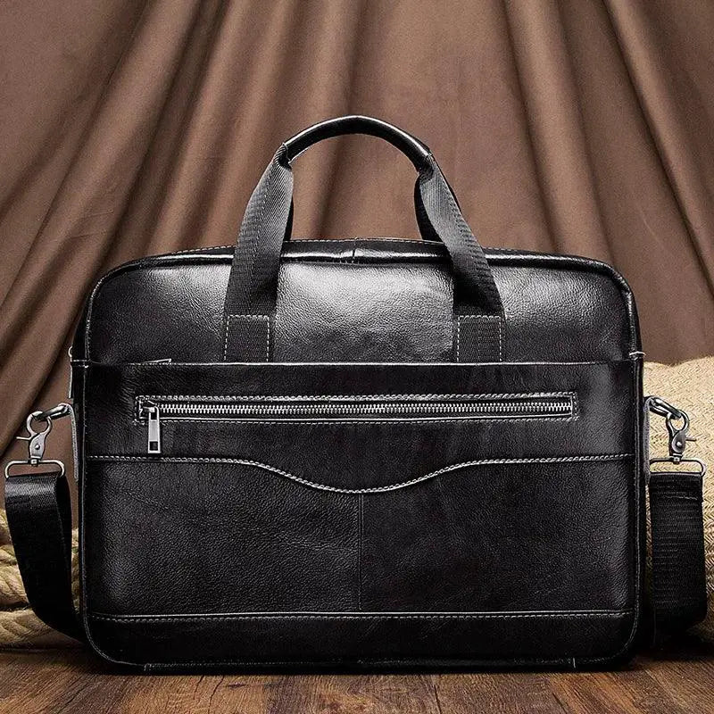 Premium Leather Briefcase For Men Professional Business Bag