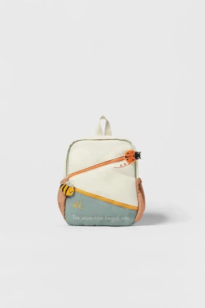 Kids Backpack Baby Animal Decoration School Bag For Children