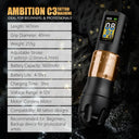 XNET C2 Wireless Tattoo Pen Adjustable