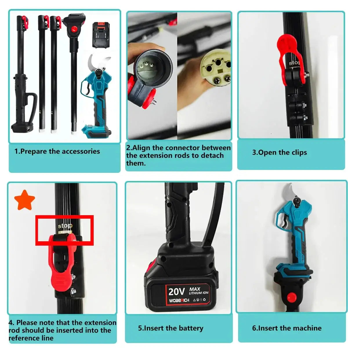 Cordless Pruning Shears for Gardeners Edition AA — product view 16