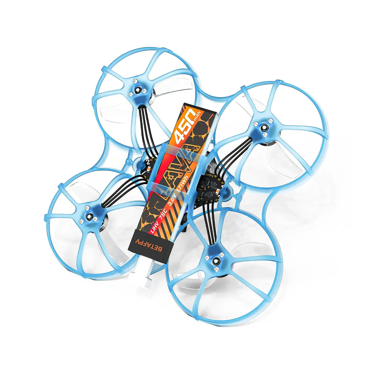 BETAFPV Air 75 FPV Drone 4k Professional ELRS 2.4G Receiver+450MAH 1S BT2.0 Battery 4PCS+6-Port Charger Mini Drone Drones con cámara