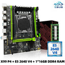 ZSUS X99 P4 Computing Bundle High-Performance Intel Xeon CPU RAM Kit