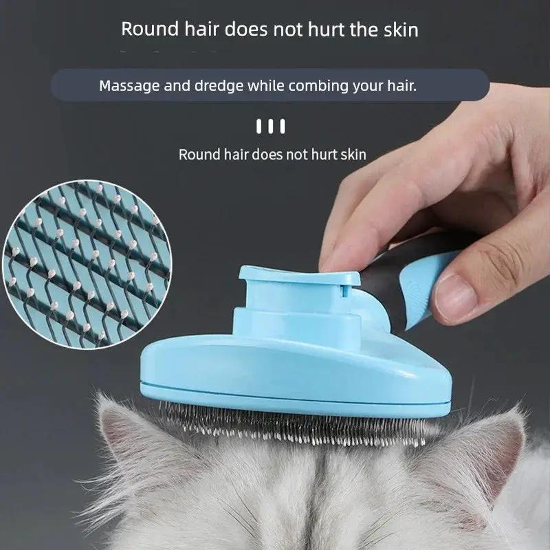Cat Comb Hair Brush For Dog Hair Removal Handy Gadget