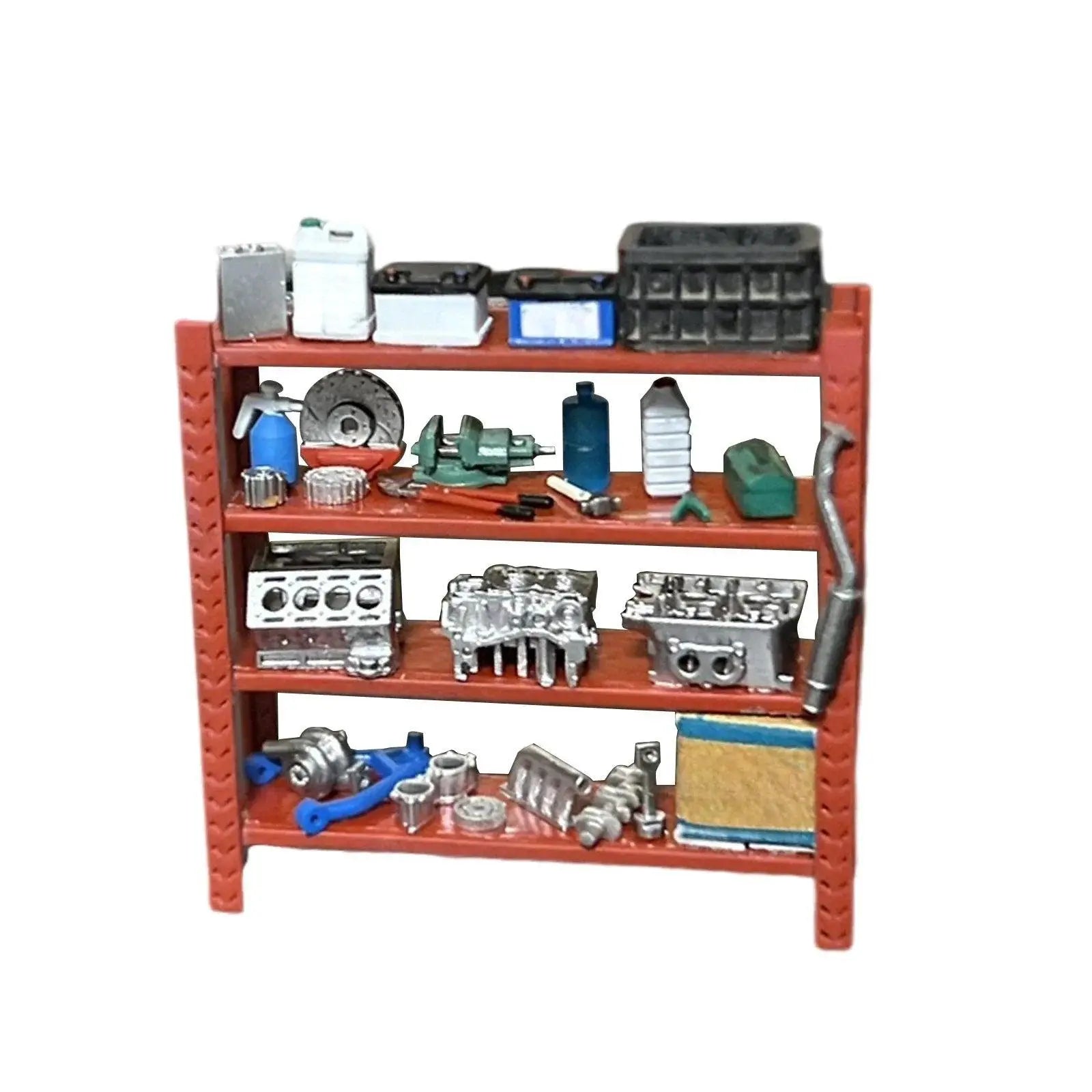 1/64 Scale Diorama Tool Rack Model Car Repair Tools Accessories - OurLum.com