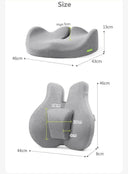 Lumbar Support Memory Foam Cushion for Office Chairs Comfort