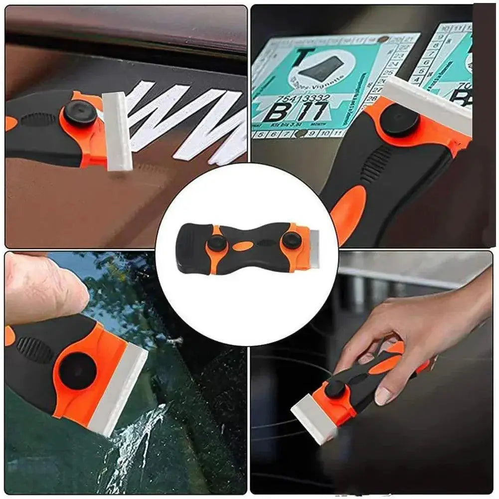 Versatile Scraper Blade Tool Ice Remover With Grip 45cm