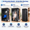 Foldable Waterproof Sauna Room
