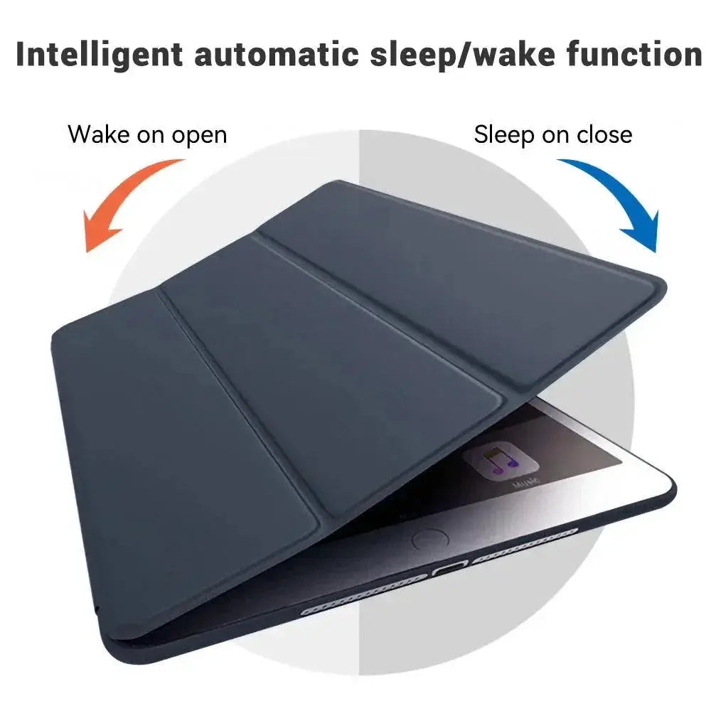 Ipad Smart Case PU Leather Cover With All Around Protection