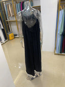 Women Strapless Backless Maxi Dress Sleepwear Loungewear Casual Loose Fit Summer