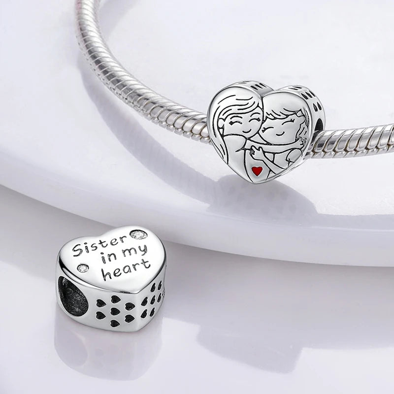 Mula Sterling Silver Heart Love