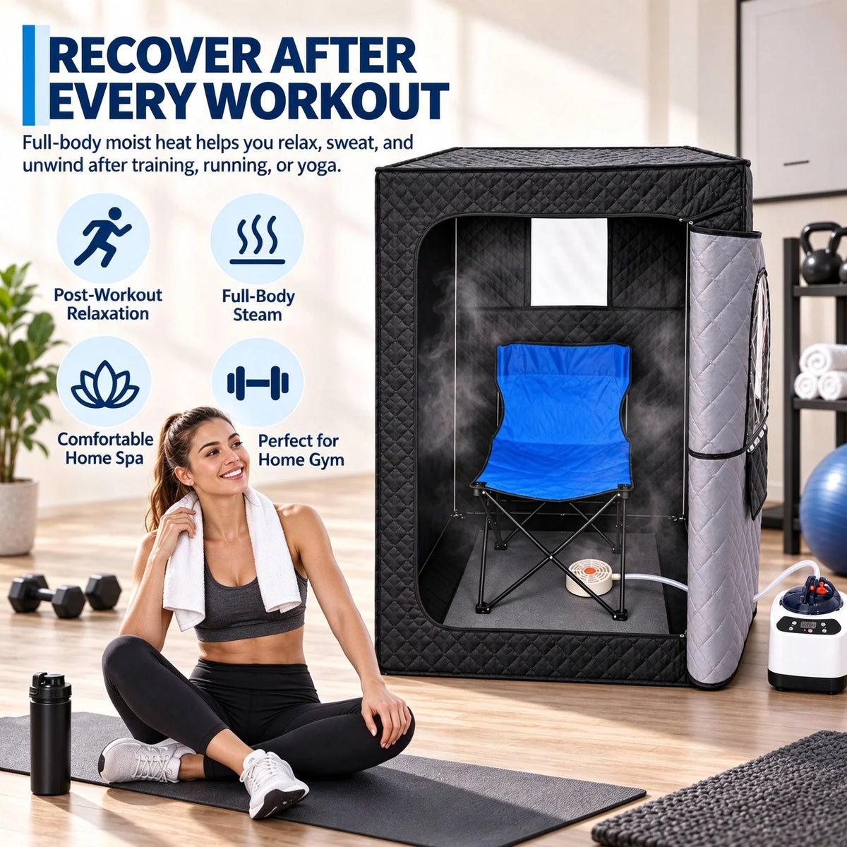 Portable Waterproof Sauna Room
