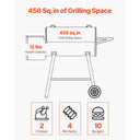 SucceBuy Wood Pellet Grill Smoker in BBQ Grills for Outdoor