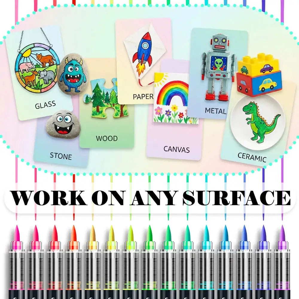 Precision Liquid Acrylic Markers — product view 5