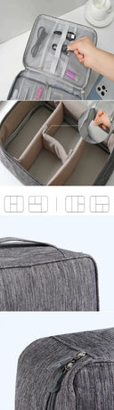 Waterproof Travel Cable Organizer Bag