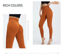Nude Yoga Pants for Women High Waist Seamless Hip Lifting Fitness Design