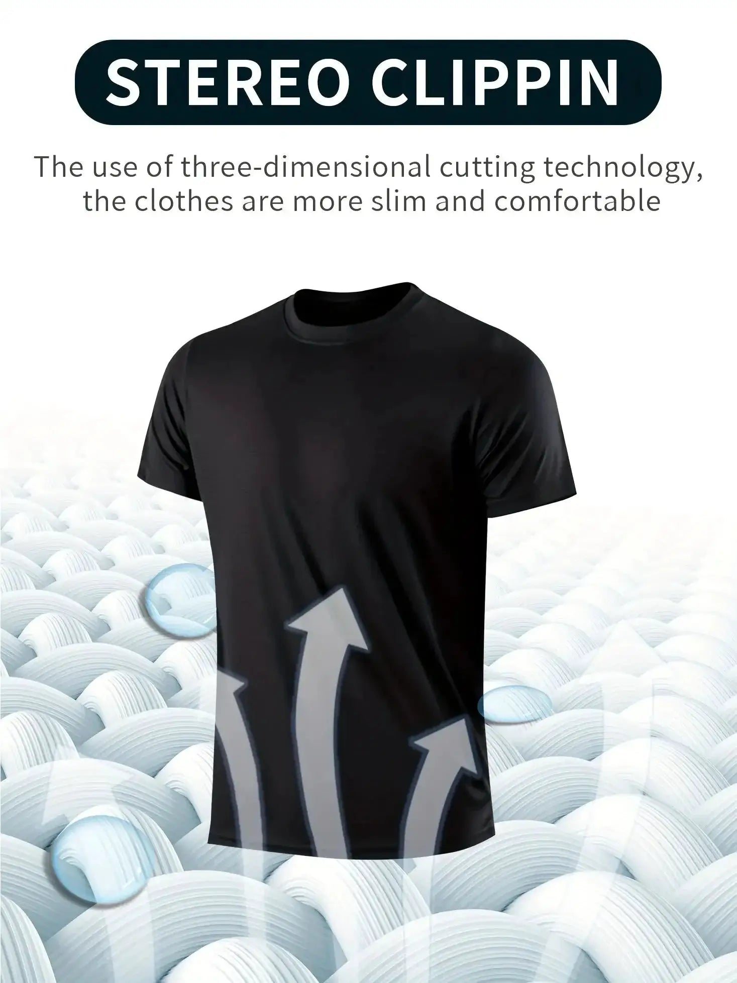 2 Pack Quick Drying Compression T Shirt For Men Lightweight